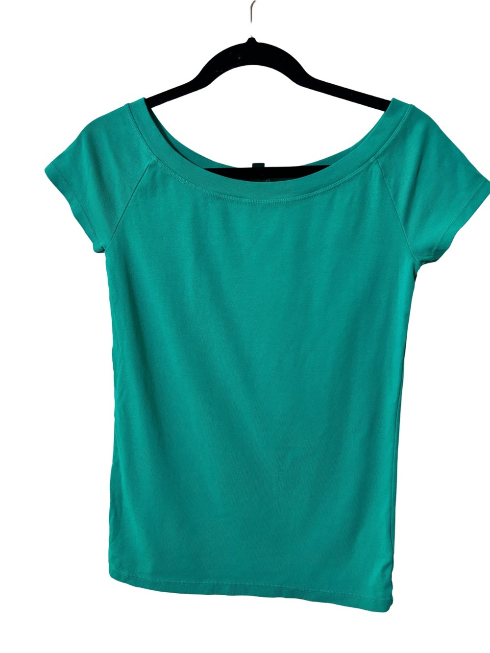 Lauren Ralph Lauren Teal Short Sleeve Scoop Neck Tee